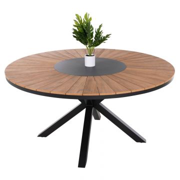 Masa BENEDICT Φ150 CM - Negru