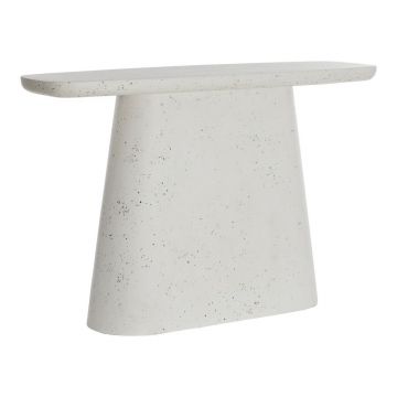 Masă consolă albă 40x120 cm Hamura – Light & Living