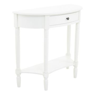 Masă consolă albă din lemn de pin 32x93 cm Heritage – Premier Housewares