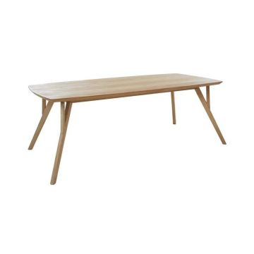 Masă de dining din lemn de mango 100x200 cm Quenza – Light & Living