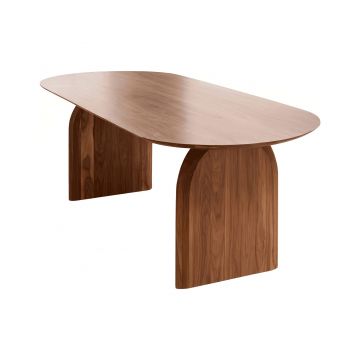Masa de dining din lemn de pin Aura 160x60x75 cm