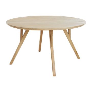 Masă de dining rotundă din lemn de mango ø 120 cm Quenza – Light & Living