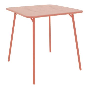 Masa de gradina, Moraja, Terracotta, 70x70x73 cm