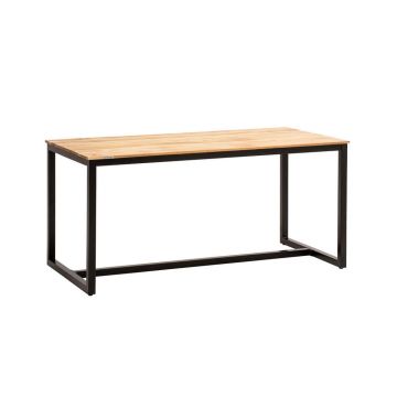 Masă din lemn, 120/60/76 cm,