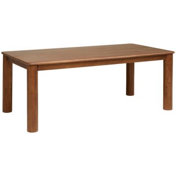 Masă din lemn, 200/100/76 cm,