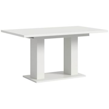 Masă din material pe bază de lemn, 150-190/90/76 cm,