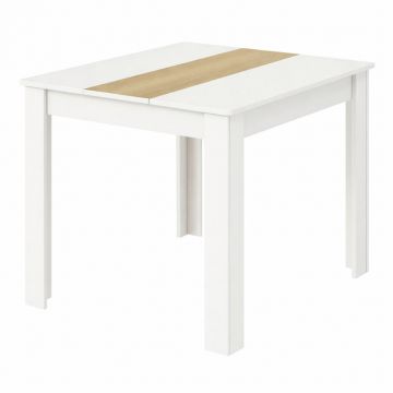 Masă din material pe bază de lemn, 80/80/75 cm,