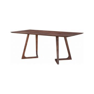 Masa dining dreptunghiulara TERRA Walnut 120x70x75 cm