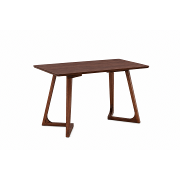 Masa dining dreptunghiulara TERRA Walnut 120x70x75 cm