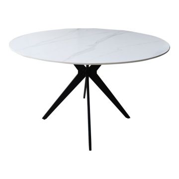 Masa, Orbital, Alb, 120x120x76 cm