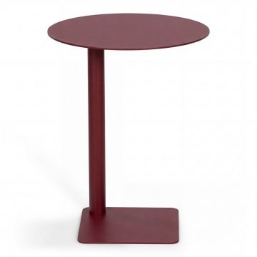 Măsuță auxiliară rotundă din oțel ø 40 cm Sunny – Spinder Design