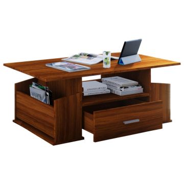 Măsuță De Cafea din material pe bază de lemn, 110/52/44 cm