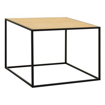 Măsuță de cafea în culoare naturală din ratan 60x60 cm Depok – Premier Housewares