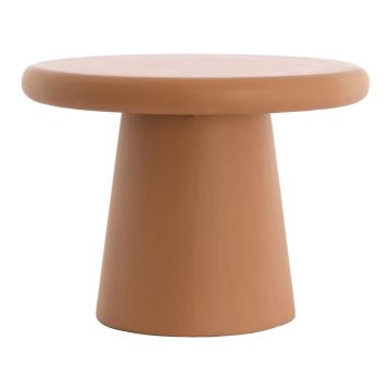 Măsuță de cafea teracotă rotundă ø 60 cm Kulona – Light & Living