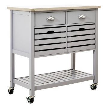 Măsuță de servire cu roți 46x86 cm Frankfurt – Premier Housewares