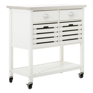 Măsuță de servire cu roți 46x86 cm Frankfurt – Premier Housewares