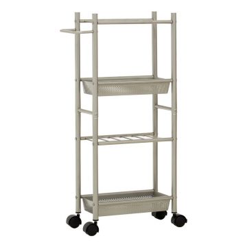 Măsuță de servire cu roți din metal 16x40 cm Dara – Premier Housewares