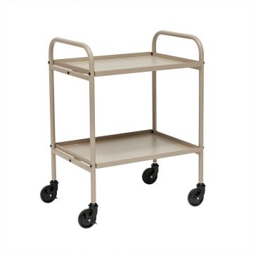 Măsuță de servire cu roți din oțel 37,5x52 cm Maki – OYOY Living Design