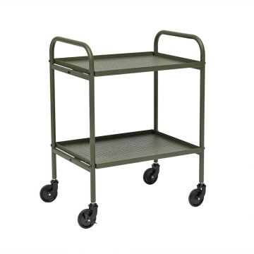 Măsuță de servire cu roți din oțel 37,5x52 cm Maki – OYOY Living Design