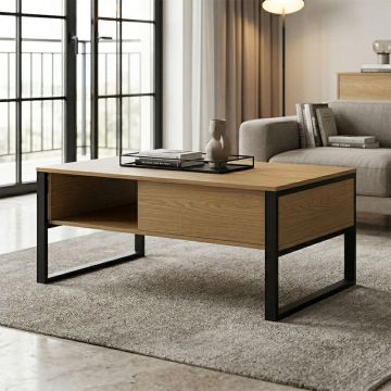Masuta de cafea, Bendon, Nuc, 60x100x44.5 cm