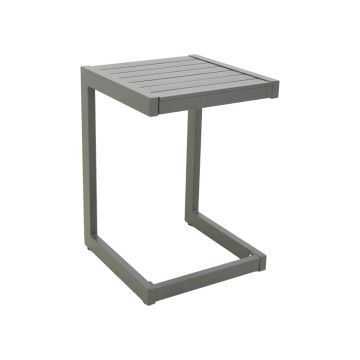 Masuta de exterior Aether din aluminiu, Antracit, 38x37x53 cm