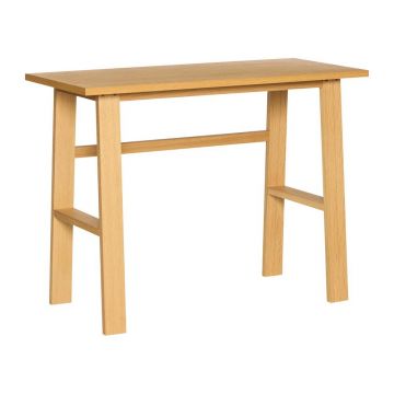 Birou cu aspect de lemn de stejar 45x100 cm Poke – Hübsch
