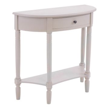 Masă consolă gri din lemn de pin 33x81 cm Heritage – Premier Housewares