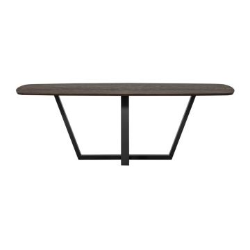Masă de dining cu blat din lemn de stejar 100x220 cm Tablo – WOOOD