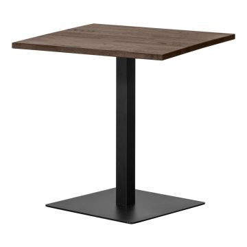 Masă de dining cu blat din lemn de stejar 80x80 cm Tablo – WOOOD
