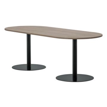Masă de dining cu blat din lemn de stejar 90x220 cm Tablo – WOOOD