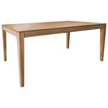 Masă din lemn, 140-225/90/75 cm,