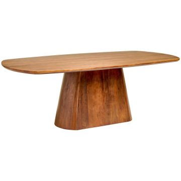 Masă din lemn, 220/110/76 cm,