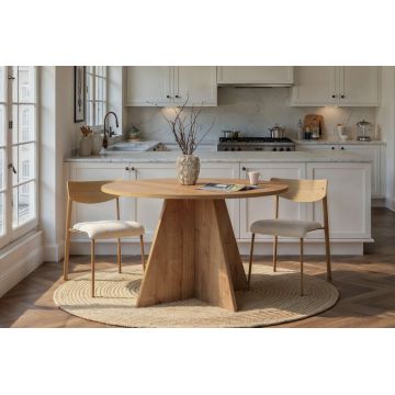 Masa, Hanah Home, Virella, 120x75x120 cm, Maro