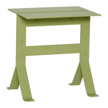 Măsuță auxiliară din metal 30x40 cm Fold – Hübsch