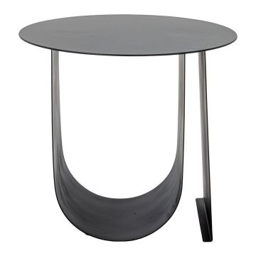 Măsuță auxiliară rotundă din metal ø 43 cm Cher – Bloomingville