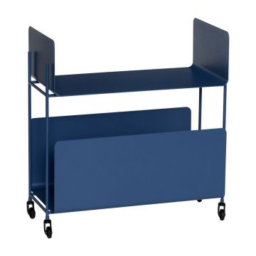Măsuță de servire cu roți din metal 32x63 cm Ays – Hübsch