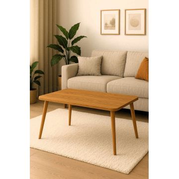Masuta de cafea, Hanah Home, Peka147P, 90x55x50 cm, PAL, Pin