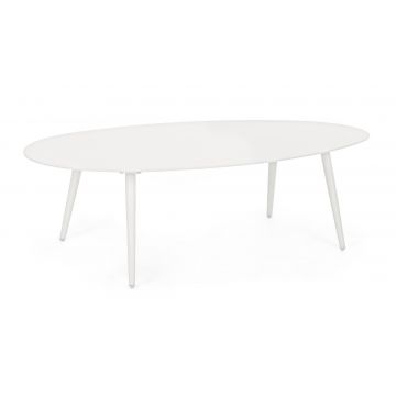 Masuta de cafea RIDLEY 120 CM - Alb