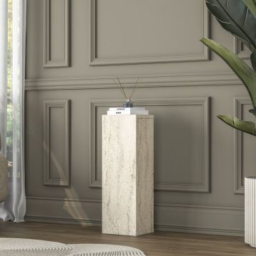Masuta, Hanah Home, AD108, 20x60x18.2 cm, PAL MELAMINAT CALITATE E1, Travertin