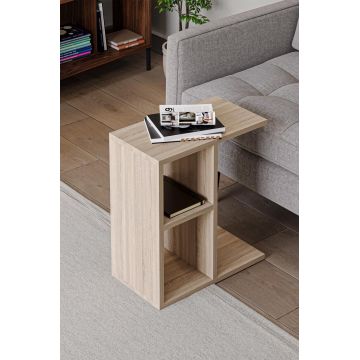Masuta, Hanah Home, Bafa C, 45x50x25 cm, PAL, Stejar Sonomo