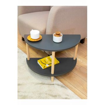 Masuta, Hanah Home, Pk-2007, 60x42x30 cm, PAL, Antracit