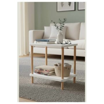 Masuta, Hanah Home, Pk209, 40x43x30 cm, PAL, Alb