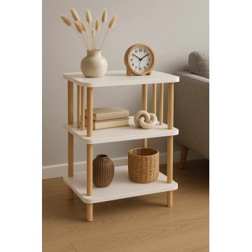 Masuta, Hanah Home, Pk257, 40x75x30 cm, PAL, Alb