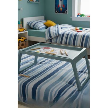 Masuta laptop, Hanah Home, Lavine, 56x26.3x36 cm, PLASTIC, Bleu
