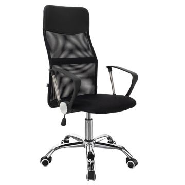Scaun de birou Joel II, negru, 61x59x109.5-123 cm