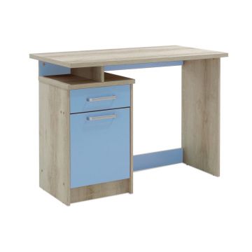 Birou copii MDF Looney, 100x55x75 cm - Albastru