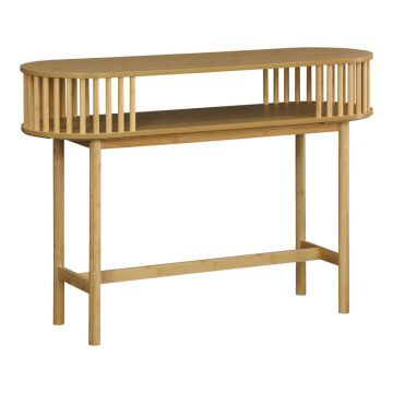 Consolă Nodial /Bambus, Natural, 120x39x85 cm - Natur