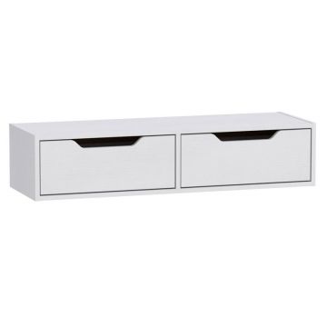 Consolă-toaleta suspendata Alberto, Diverse culori, 100x32x22 cm - Alb