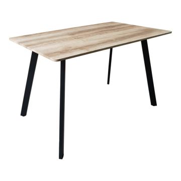 Masa Squaro, sonoma, 120x70x75 cm - Stejar