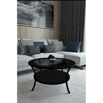 Mobilă Lotus, 75x75x45 cm - BlacknFume